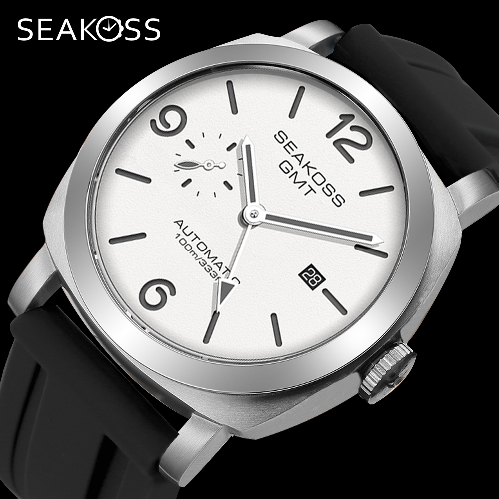 Seiko Watch Prospex - SEAKOSS 10Bar GMT buceo reloj mecánico