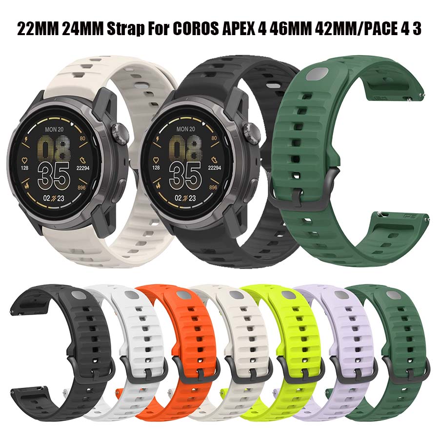 Silicone Watch Band 22Mm - Correa de silicona de repuesto para