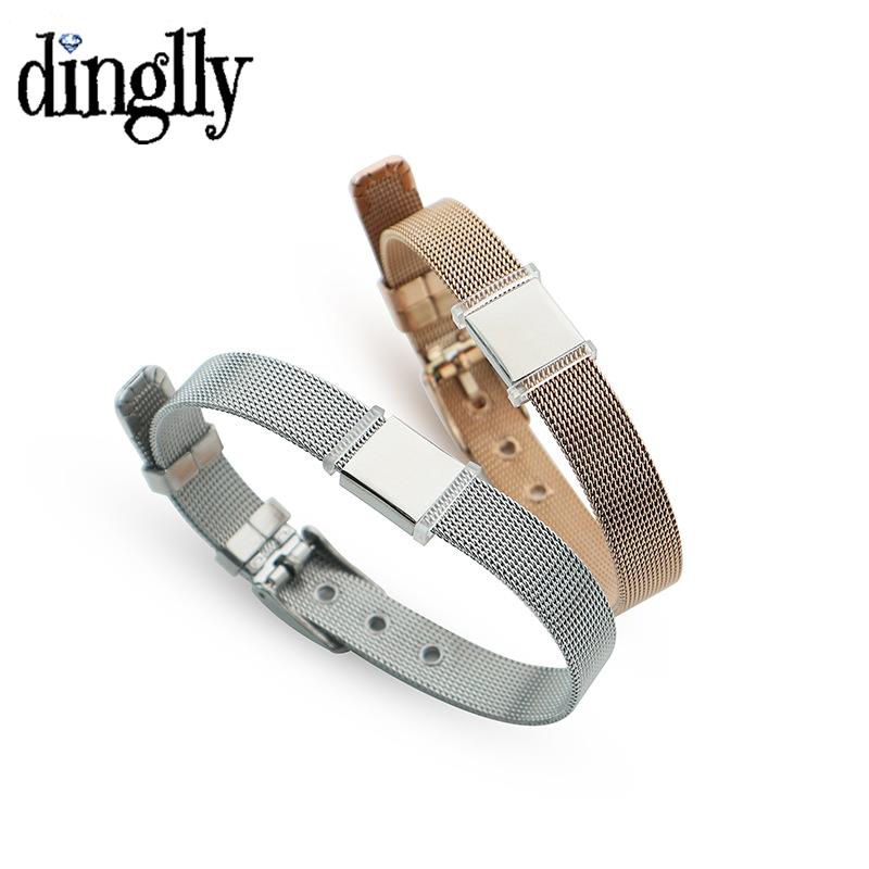 Mesh Strap Metal - DINGLLY, pulseras con correa de malla