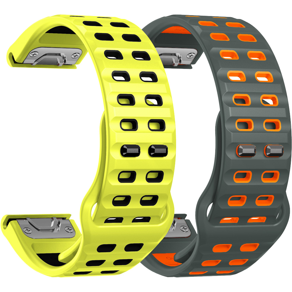 Silicone Watch Band 22Mm - Correa de reloj Quickfit de 26