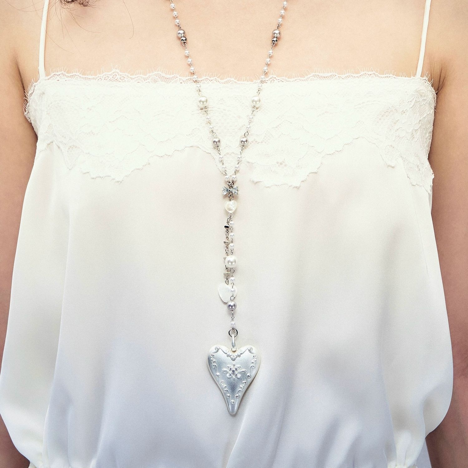 Collar con Colgante de Perla d - Butterfly Clasp Deployant reseña y precio
