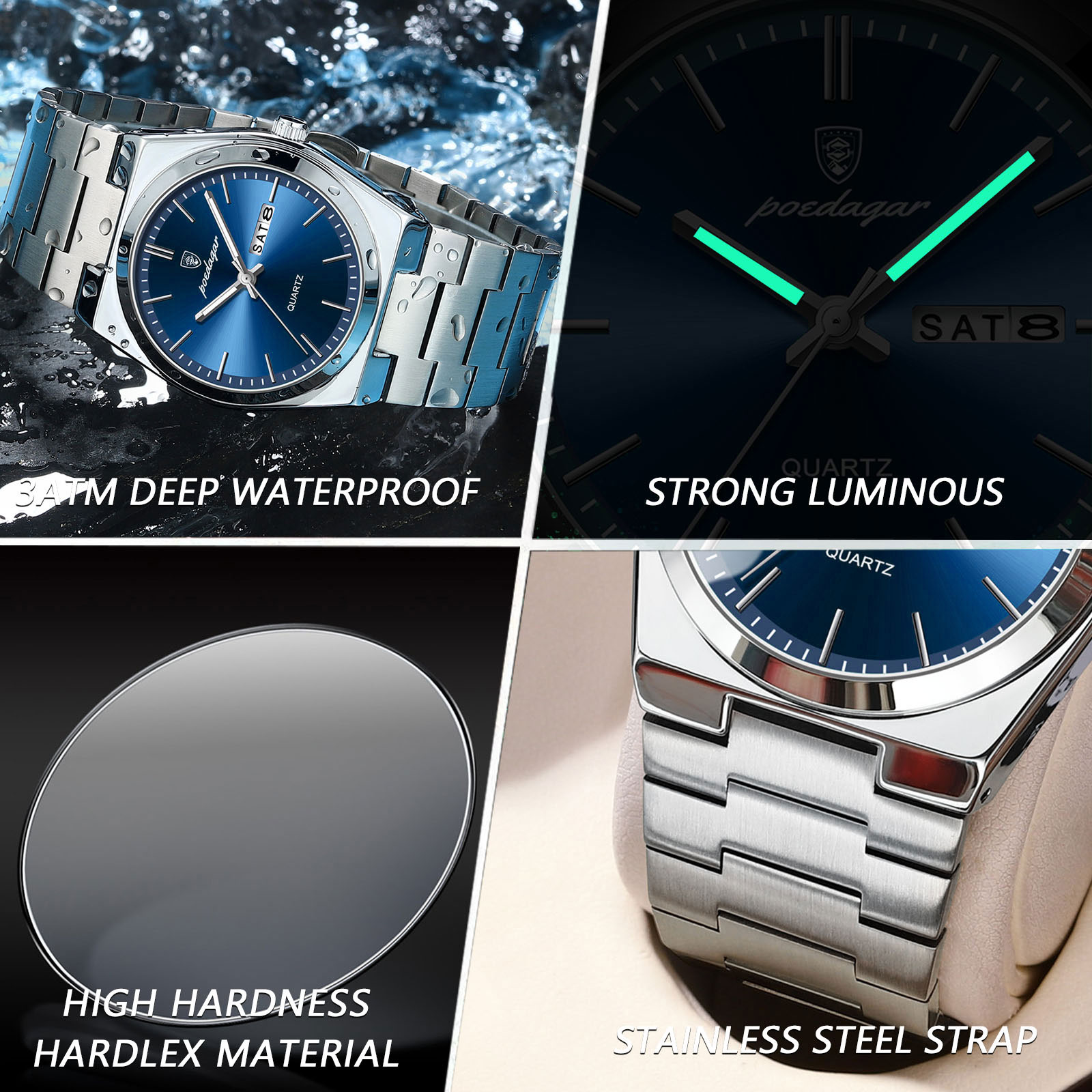 POEDAGAR, relojes de lujo para - Patek Philippe Watch Nautilus reseña y precio