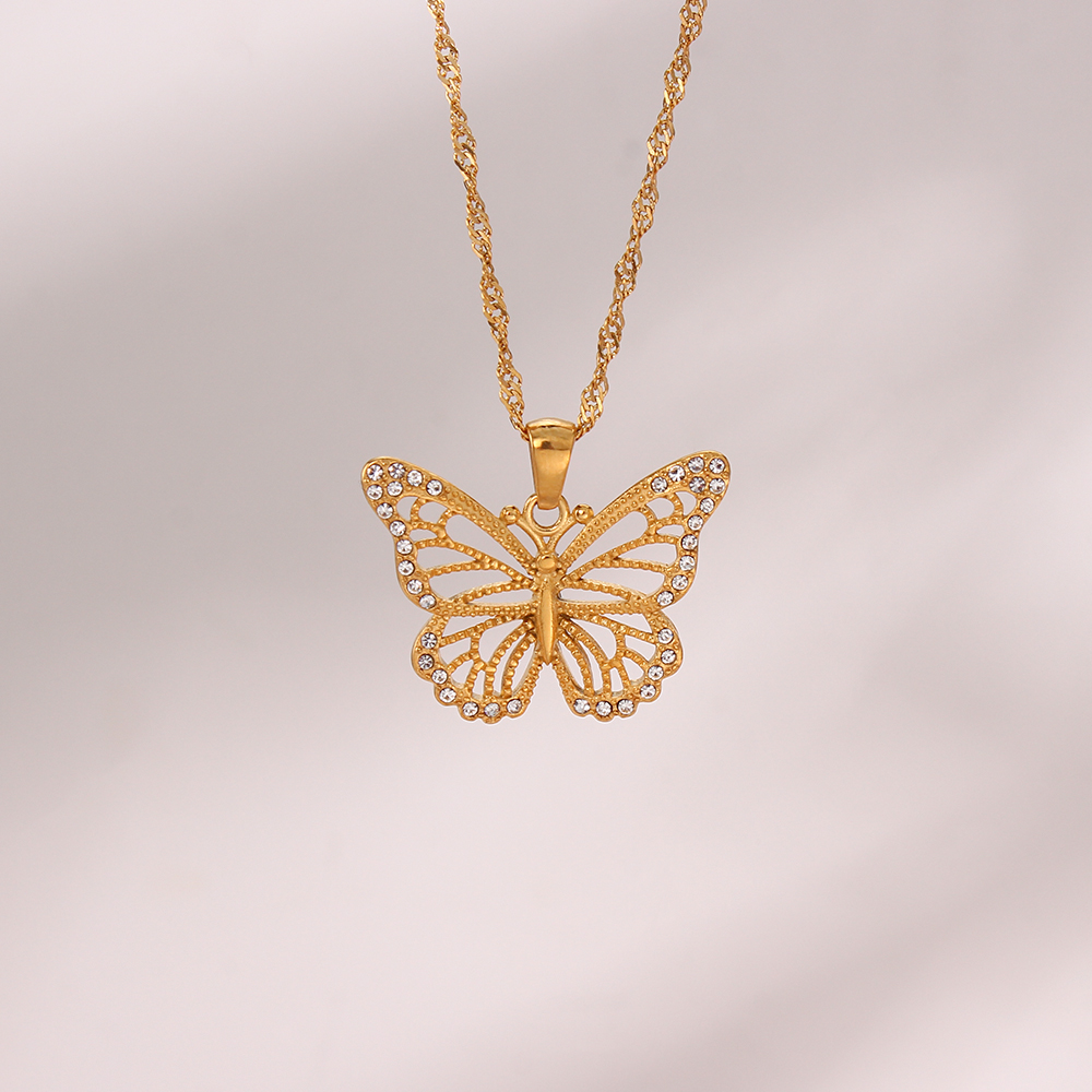 E.B.belle joyería de acero ino - Butterfly Clasp Deployant reseña y precio