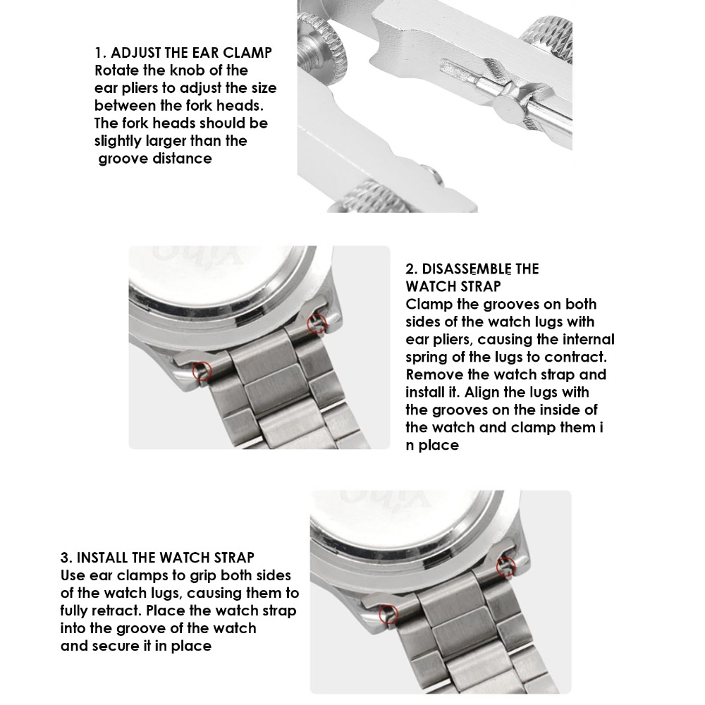 Kit de herramientas de alicate - Spring Bar Tool Set reseña y precio